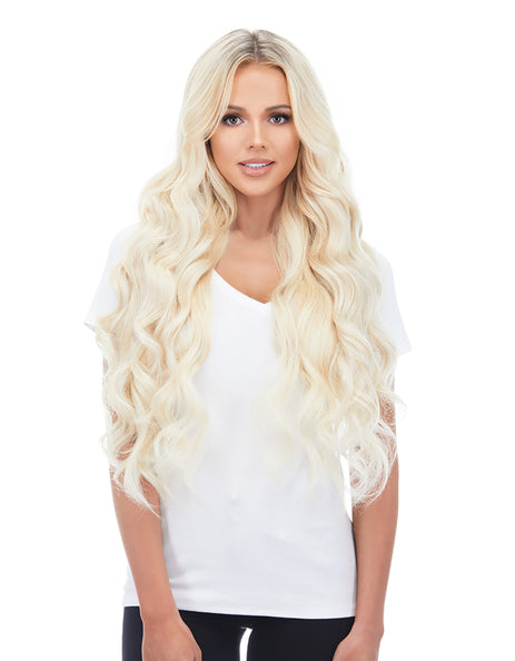 BELLAMI Silk Seam 360g 26" Ash Blonde (60) Hair Extensions