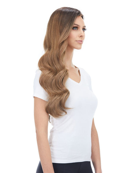 BELLAMI Silk Seam 260g 24" Ash Brown (8) Hair Extensions