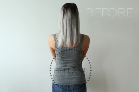 Samantha 120g 18" Sterling Silver Hair Extensions