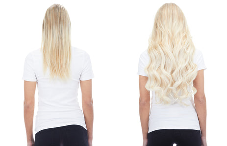 BELLAMI Silk Seam 260g 24" Platinum Blonde (80) Hair Extensions