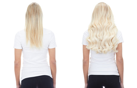 BELLAMI Silk Seam 140g 18" Platinum Blonde (80) Hair Extensions