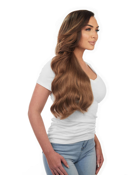 BOO-GATTI 340G 22" Chestnut Brown (6) Hair Extensions