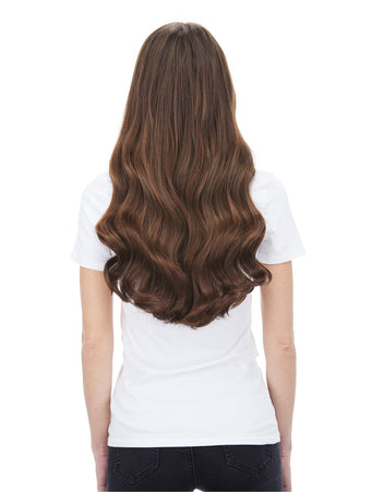 Bambina 160g 20'' Chocolate Brown Hair Extensions (#4) - BELLAMI Hair