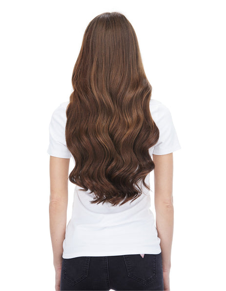 BELLAMI Silk Seam 260g 24" Chocolate Brown (4) Hair Extensions