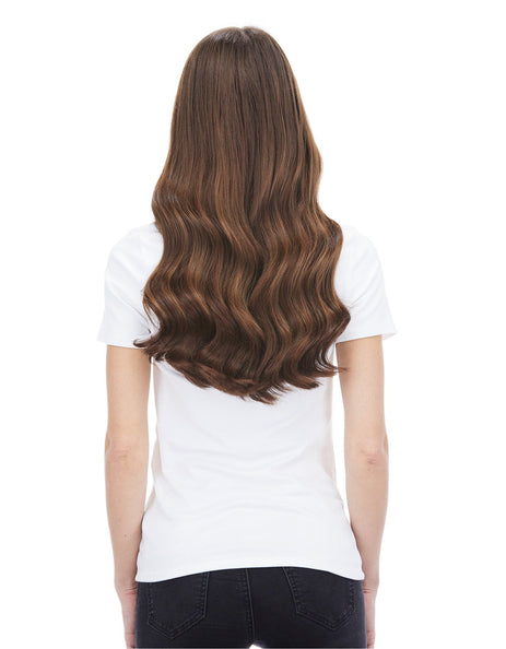 BELLAMI Silk Seam 140g 18" Chocolate Brown (4) Hair Extensions