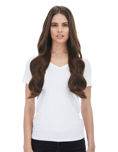 Bellissima 220g 22'' Chocolate Brown (4) Hair Extensions