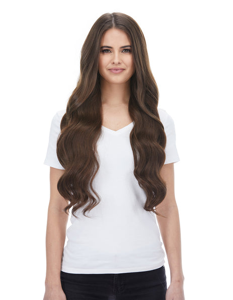 BELLAMI Silk Seam 360g 26" Chocolate Brown (4) Hair Extensions