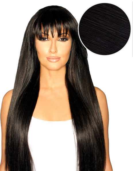 Cleopatra Clip In Bangs Jet Black (1)