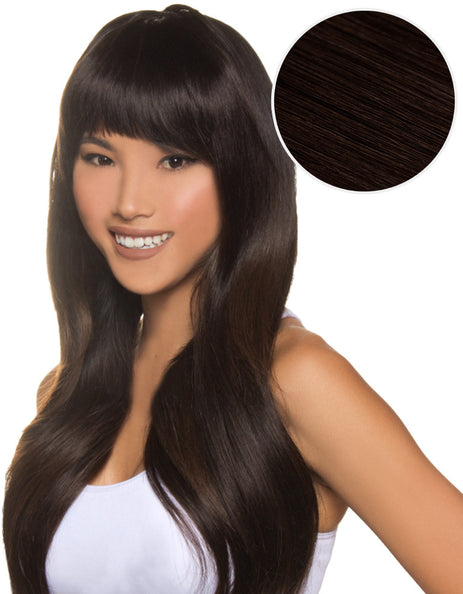 Cleopatra Clip In Bangs Mochachino Brown (1C)