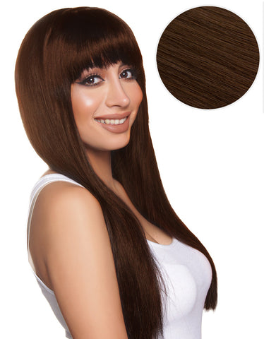Cleopatra Clip In Bangs Chocolate Brown (4)