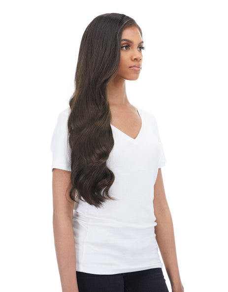 BELLAMI Silk Seam 260g 24" Dark Brown (2) Hair Extensions