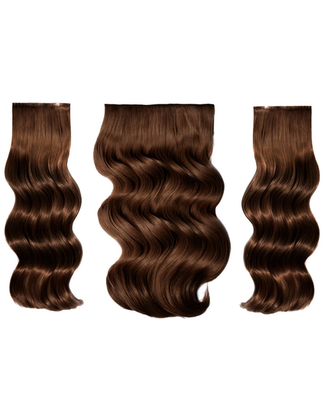 BELLAMI BELL AIR 16" 170g #4 CHOCOLATE BROWN Hair Extensions