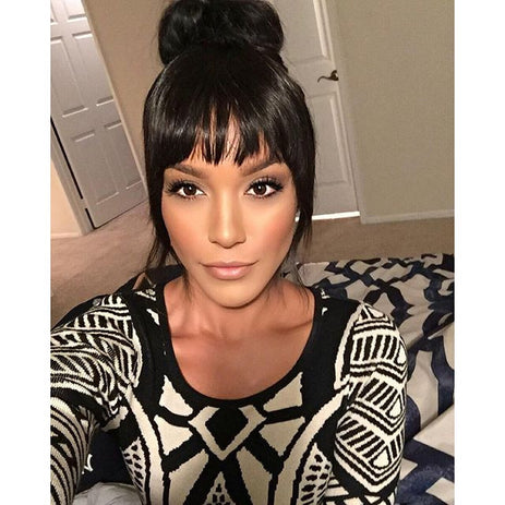 Clip in sales bangs beauty supply