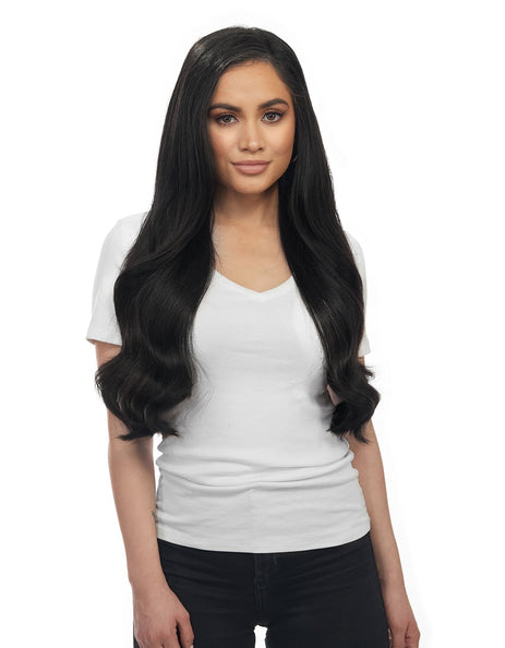 BELLAMI Silk Seam 240g 22" Jet Black (1) Hair Extensions