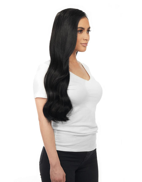 BELLAMI Silk Seam 240g 22" Jet Black (1) Hair Extensions