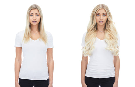 Maxima 260g 20" Platinum Blonde (80) Hair Extensions