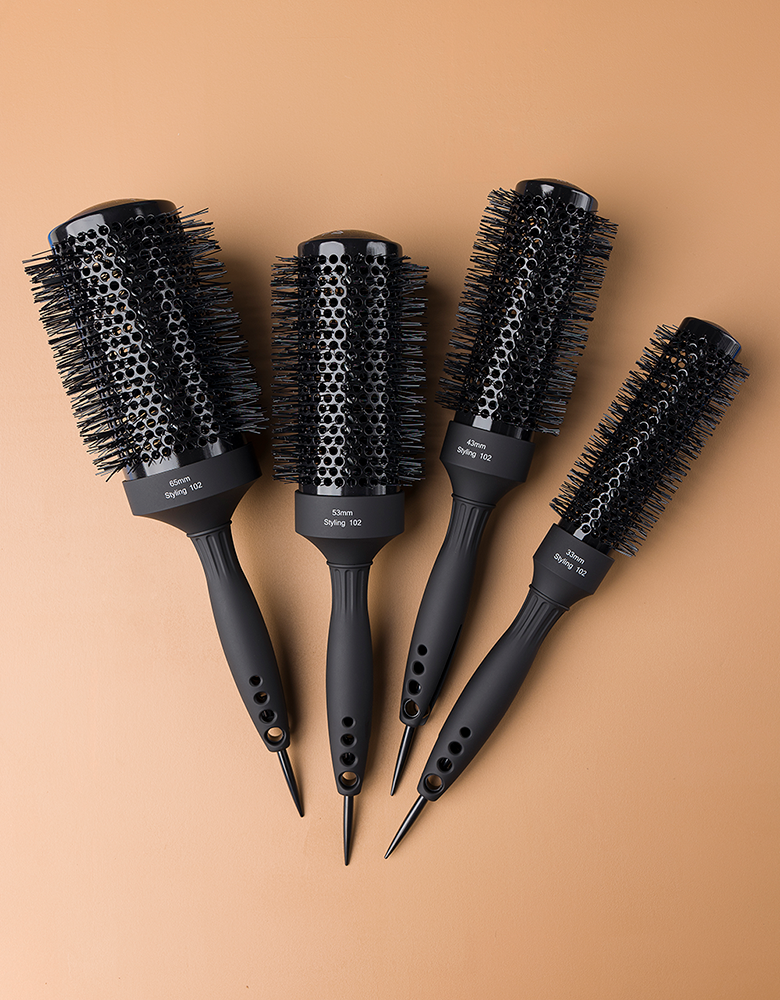 BELLAMI Professional Round Nylon Styling Brush BELLAMI Hair