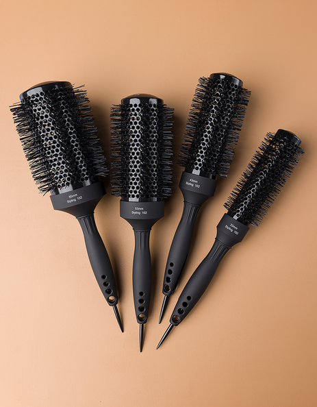 BELLAMI Professional Round Nylon Styling Brush - BELLAMI Hair