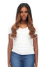 BELLAMI Silk Seam 140g 16" Rooted Off Black/Almond Brown  (1B/7) Hair Extensions