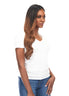 BELLAMI Silk Seam 140g 18" Rooted Off Black/Almond Brown  (1B/7) Hair Extensions