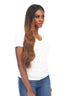 BELLAMI Silk Seam 240g 22" Rooted Off Black/Almond Brown  (1B/7) Hair Extensions