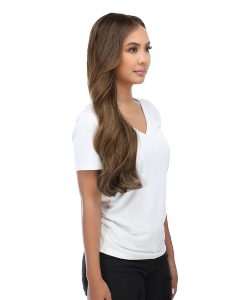 BELLAMI Silk Seam 240g 22" Walnut Brown (3) Hair Extensions