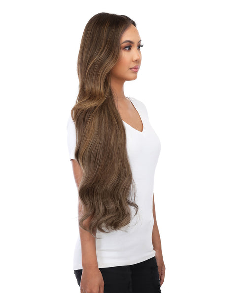 BELLAMI Silk Seam 360g 26" Walnut Brown (3) Hair Extensions